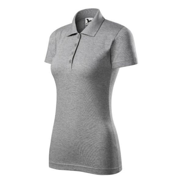 Malfini Single J polo shirt. W MLI-22312 – S, Gray/Silver
