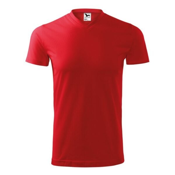 Malfini Heavy V-neck M MLI-11107 T-shirt red