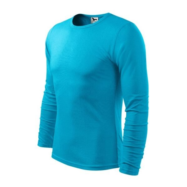 T-shirt Malfini Fit-T LS M MLI-11944 turquoise – XL, Blue