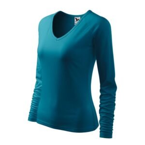 Malfini Elegance T-shirt W MLI-12759 dark turquoise – 2XL, Blue