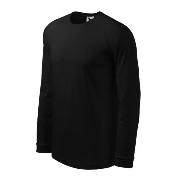 T-shirt Malfini Street LS M MLI-13001 black – 3XL, Black