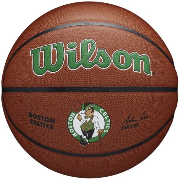 Basketball Wilson Team Alliance Boston Celtics Ball WTB3100XBBOS – 7, Brown