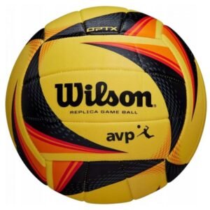 Wilson OPTX AVP Replica Game Volleyball WTH01020XB – 5, Yellow