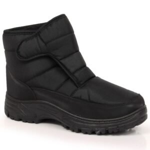 Velcro insulated snow boots NEWS W EVE380 – 45, Black