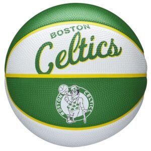Wilson NBA Team Retro Boston Celtics Mini Ball WTB3200XBBOS – 3, Green