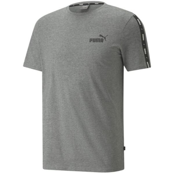 Puma Essential T-shirt M 847382 03 – S, Gray/Silver