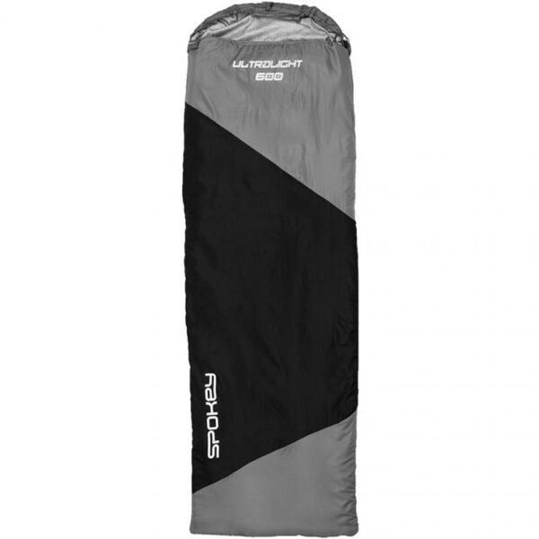 Spokey Ultralight 600II Bk Gy 922251 sleeping bag – N/A, Black