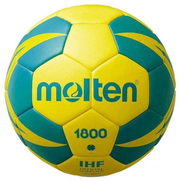 Handball Molten Jr 1 H1X1800-YG – 1, Green, Yellow
