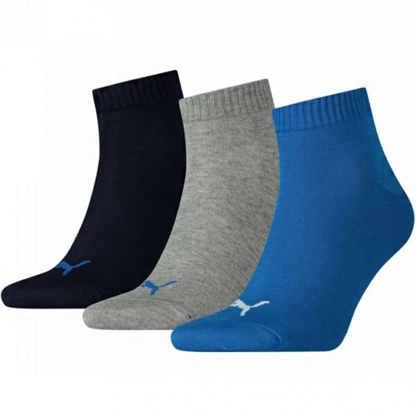 Puma Unisex Quarter Plain Socks 3 pairs 271080001 277 – 35-38, N/A