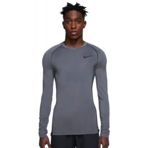 Thermal T-shirt Nike Compression M DD1990-068 – M (178cm), Gray/Silver