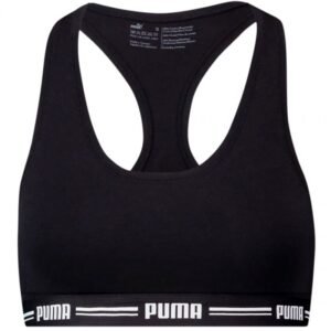 Puma Racer Back Top 1P Hang Sports Bra W 907862 04 – L, Black