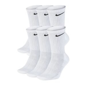 Nike Everyday Cushion Crew 6Pak SX7666-100 socks – 47 – 50, White