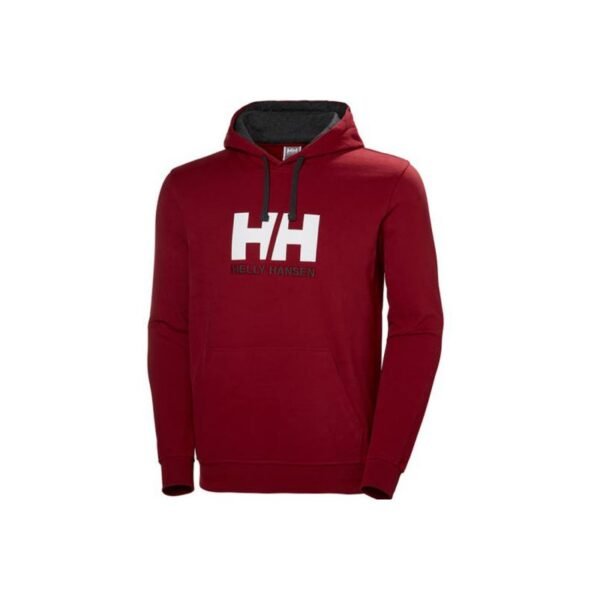 Helly Hansen Logo Hoodie M 33977-215 – L, Red