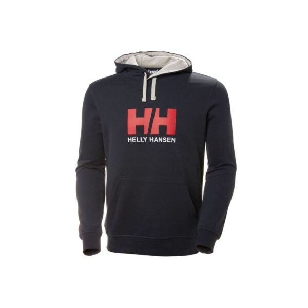 Helly Hansen Logo Hoodie M 33977-597 – L, Black