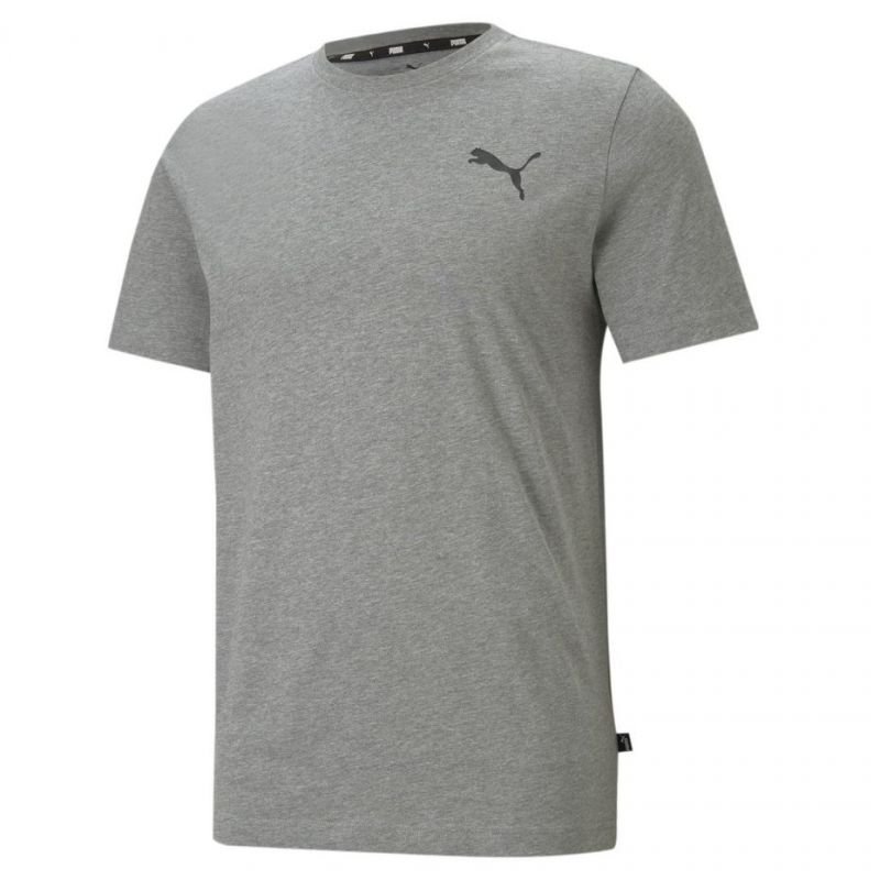 Puma ESS Small Logo Tee M 586668 53 – M, Gray/Silver