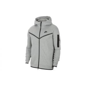 Nike NSW Tech Flecce Hoodie Wr M CU4489-063 – XL, Gray/Silver