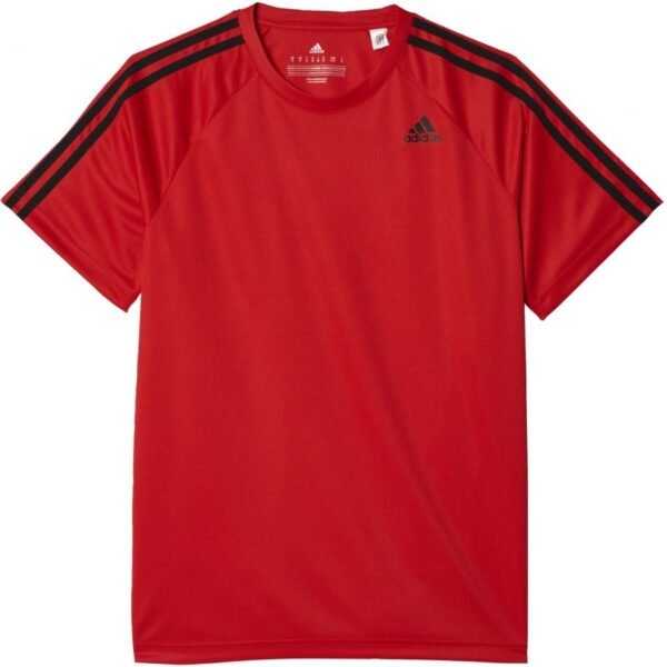 Adidas Designed 2 Move Tee 3 Stripes M BK0965 training shirt – S, Red