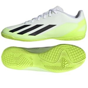 Adidas X Crazyfast.4 IN M IE1586 football shoes – 45 1/3, White