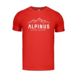 Alpinus Mountains M FU18511 T-shirt – L, Red