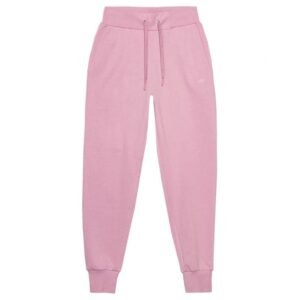 Trousers 4F W 4FSS23TTROF229 light pink – XS, Pink