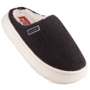 Home slippers Big Star W INT1911B gray – 40, Gray/Silver