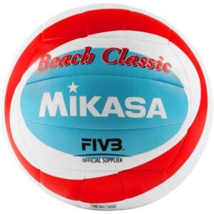 Beach volleyball Mikasa Beach Classic BV543C-VXB-RSB – 5, White, Red, Blue