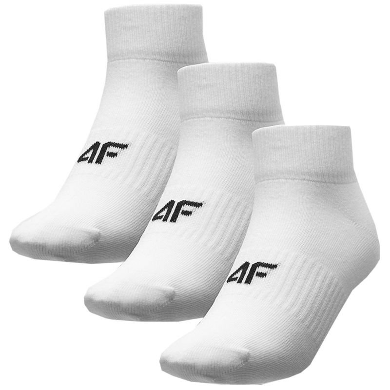Socks 4F F198 3P W 4FAW23USOCF198 10S – 39-42, White