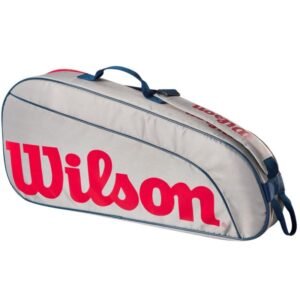 Wilson 3PK Jr tennis bag WR8023901001 – N/A, Red, Gray/Silver