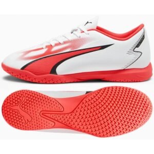 Puma Ultra Play IT M 107529-01 shoes – 44 1/2, White, Red