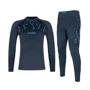 Thermoactive underwear Alpinus Tactical Gausdal Set Jr SI8922 – 120-136, Blue, Graphite