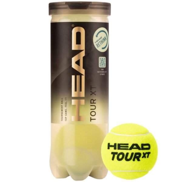 Head Tour XT tennis balls 3 pcs 570823 – N/A, Yellow