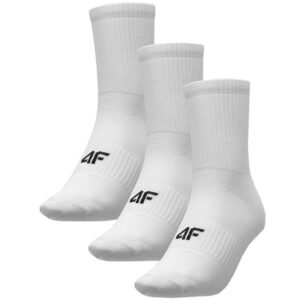 Socks 4F M205 3P M 4FAW23USOCM205 10S – 43-46, White
