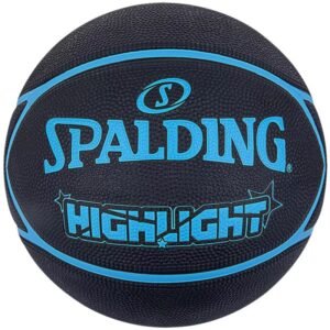 Spalding Highlight Ball 84356Z basketball – 7, Black