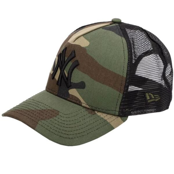 New Era New York Yankees Clean Camo Trucker Cap 11579473 – OSFA, Green