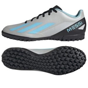 Adidas X Crazyfast Messi.4 TF M IE4069 football shoes – 43 1/3, Gray/Silver