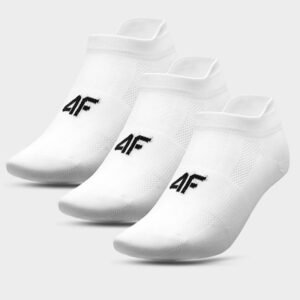 4F socks 4FAW23USOCM201 10S – 43-46, White