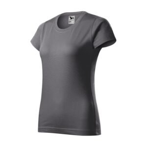 Malfini Basic W T-shirt MLI-13436 steel – M, Gray/Silver