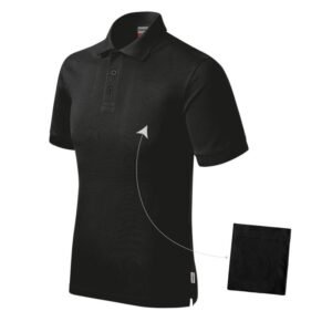 Rimeck Resist Heavy Polo M MLI-R2001 polo shirt black – 4XL, Black