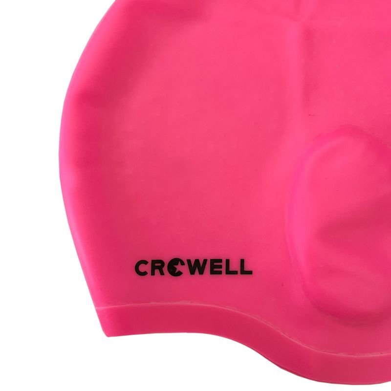 Swimming cap Crowell Ucho Bora pink col.5