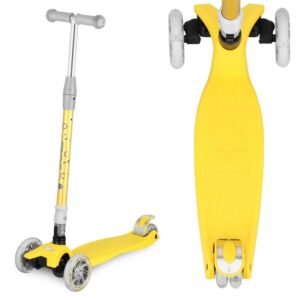 Folding balance scooter Spokey PLIER 940877 – N/A, Yellow