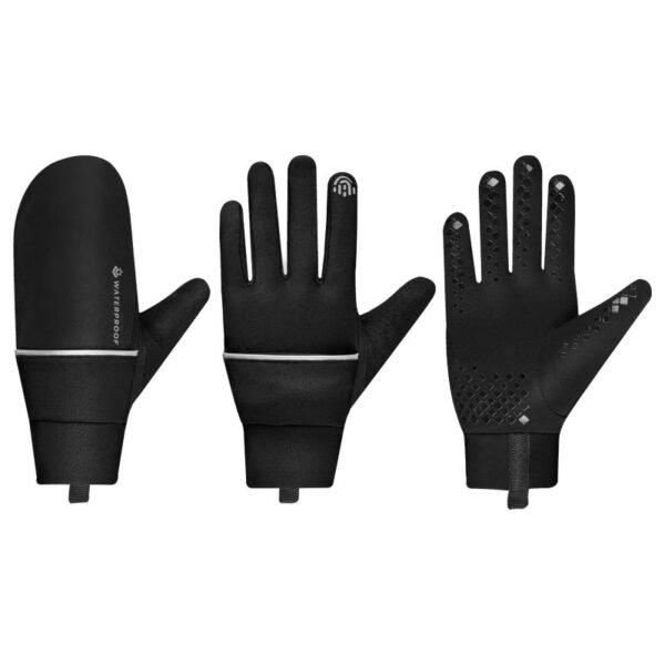 Spokey Skill ML BK 6116930000 cycling gloves – L, Black