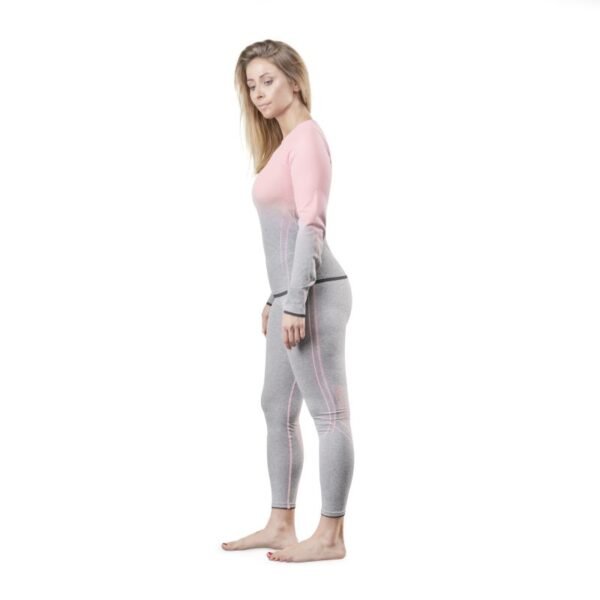 Thermoactive underwear Spokey Flora Set Lady Termo SM VT W 6114300000 gray and pink