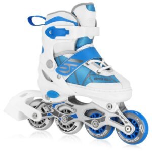 Inline skates Spokey Tony Jr. 30-33 NV 929449 – 30-33, White, Blue