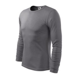 Malfini Fit-T LS M MLI-11936 T-shirt – S, Gray/Silver