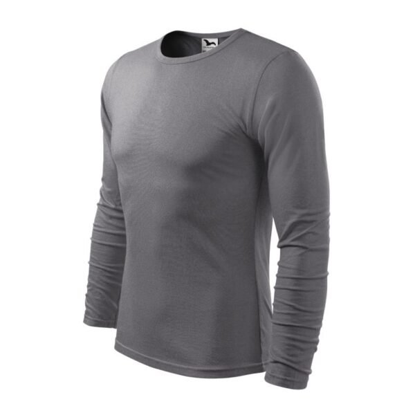 Malfini Fit-T LS M MLI-11936 T-shirt – S, Gray/Silver