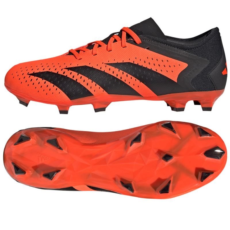 Adidas Predator Accuracy.3 L FG M GW4601 soccer shoes – 44, Red