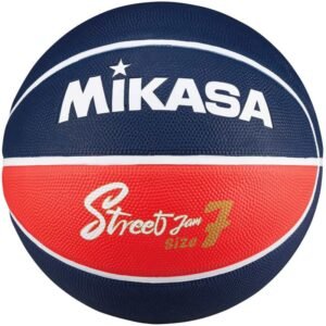 Basketball ball Mikasa BB702B-NBRW – 7, Red, Navy blue