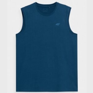 T-shirt 4F M 4FSS23TSLEM016 32S – M, Navy blue