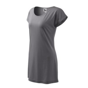 Malfini Love Dress W MLI-12336 – S, Gray/Silver