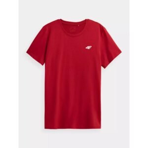 T-shirt 4F M 4FWSS23TTSHM1229-62S – 3XL, Red